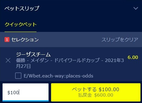 ブックメーカーでドバイワールドカップ賭け方05
