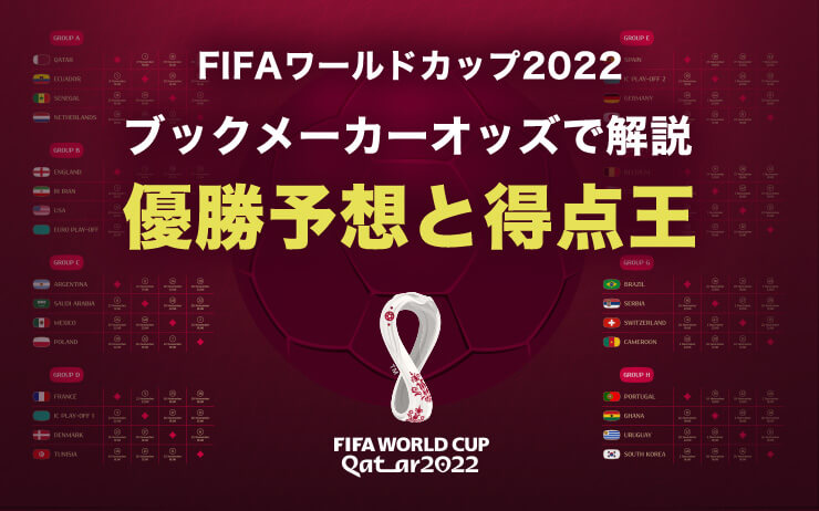 FIFAワールドカップ2022をブックメーカーオッズで解説