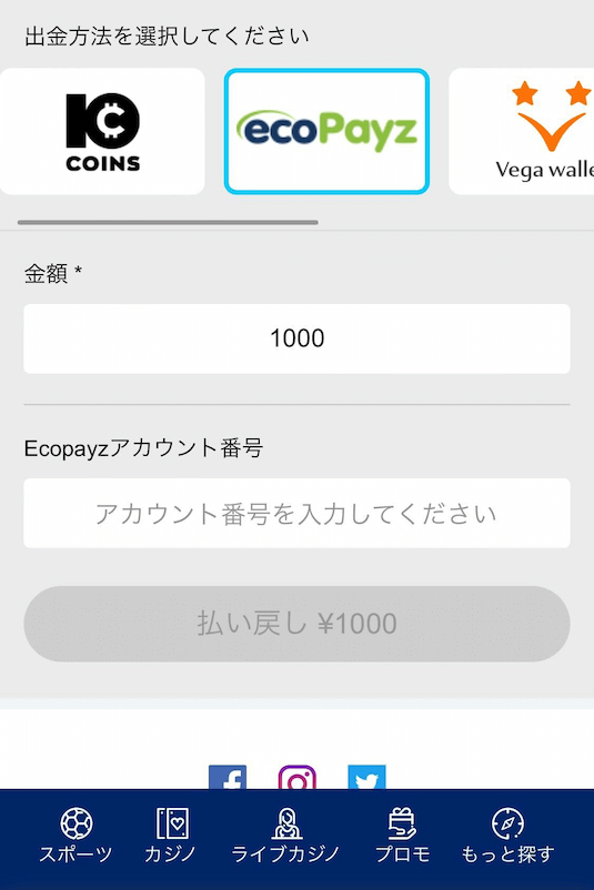 賭けっこリンリン payz
